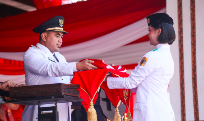 Wakil Gubernur Jawa Tengah Taj Yasin pimpin Upacara HUT Kemerdekaan RI ke-80/Foto: Humas Jateng
